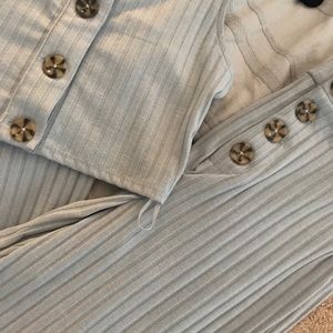 Honey Belle Light Blue Jumpsuit